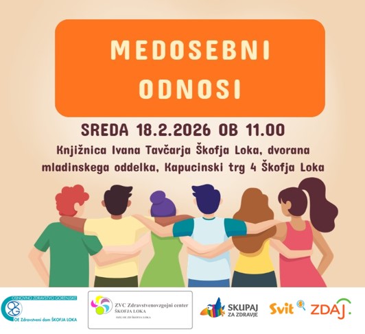 medosebni odnosi, slika, vabilo na predavanje