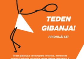 teden gibanja, poster