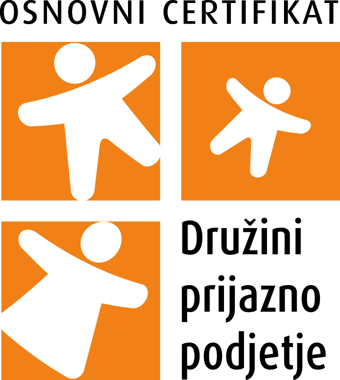 logotip družini prijazno podjetje